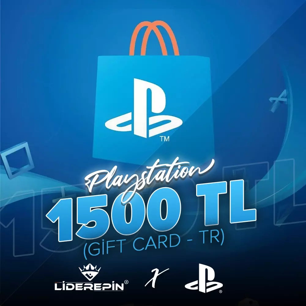 Playstation Network PSN 1500 TL