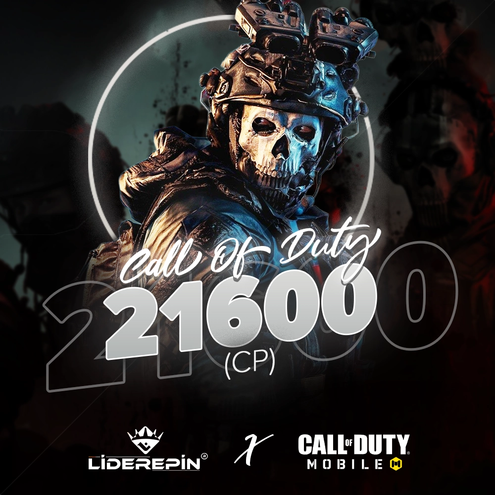 Call Of Duty Mobile 21600 CP