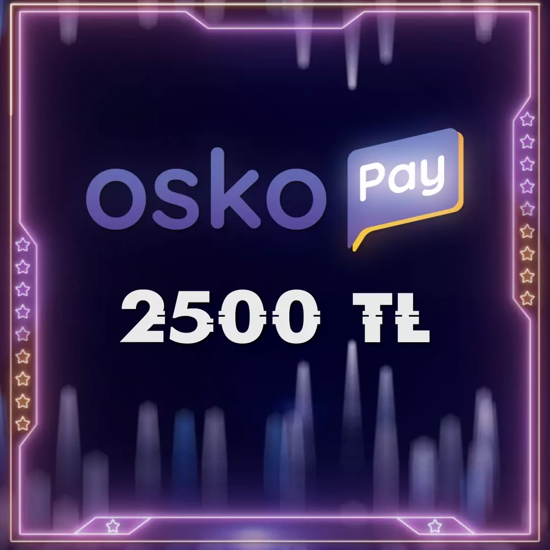 Osko Card 2500 TL