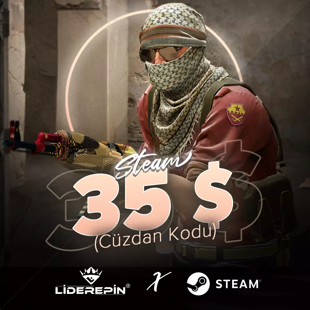 Steam 35 USD Cüzdan Kodu