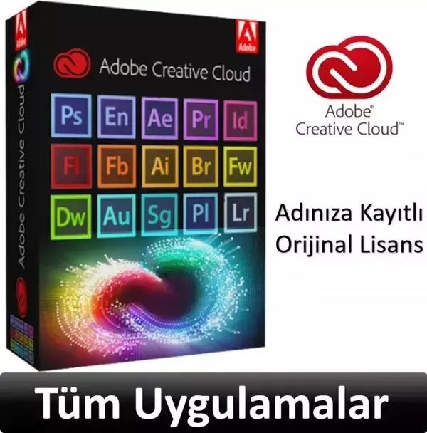 Adobe Creative Cloud (Tüm Uygulamalar)