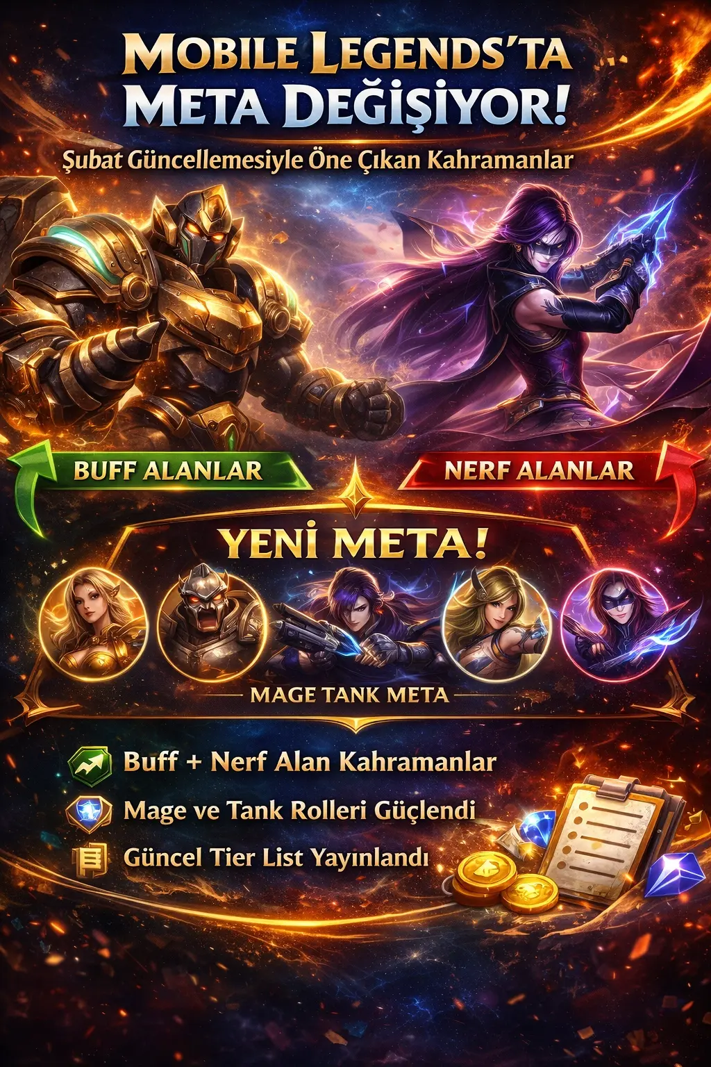 📰 Mobile Legends’ta Meta Değişiyor