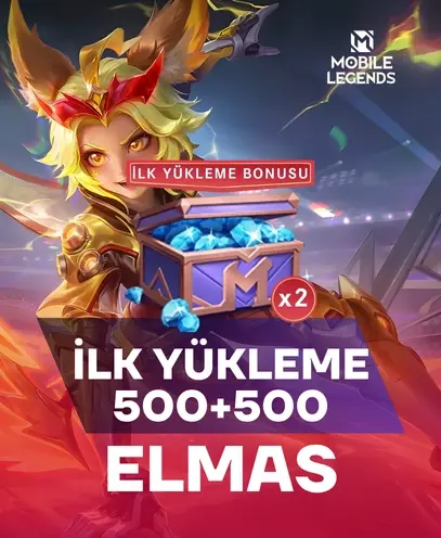 İlk Yükleme 1000 Elmas IDR