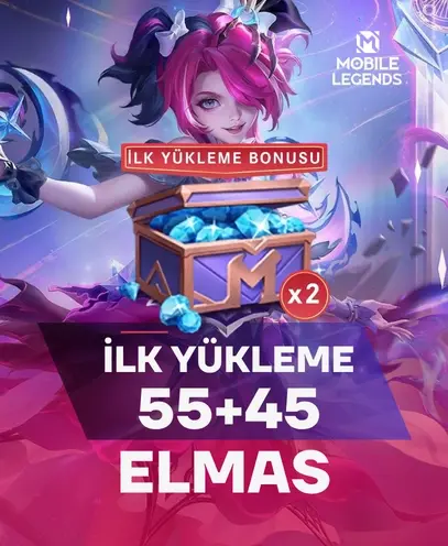 İlk Yüklemeye Özel 100 Elmas