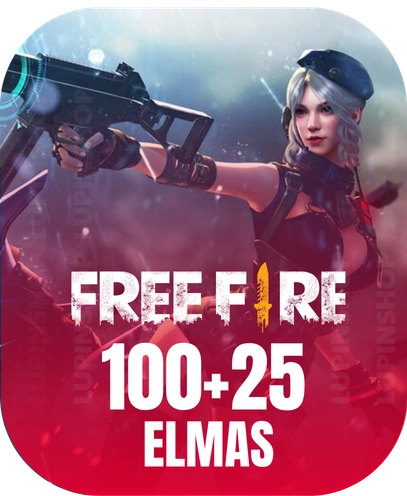 TR Free Fire 100 + 25 Elmas