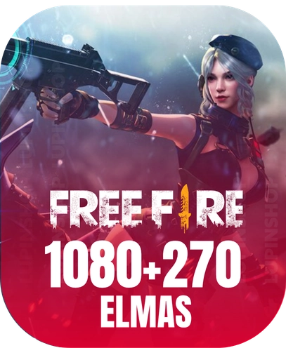 TR Free Fire 1080 + 270 Elmas
