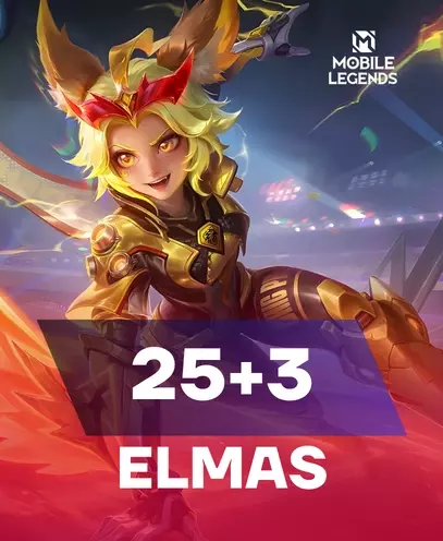 Mobile Legends 25 + 3 Elmas