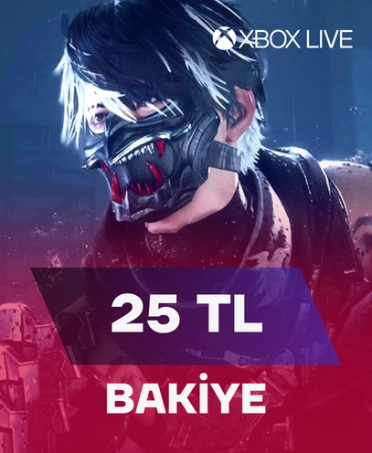 Xbox Live 25 TL Hediye Kartı