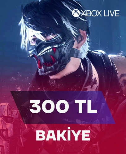 Xbox Live 300 TL Hediye Kartı