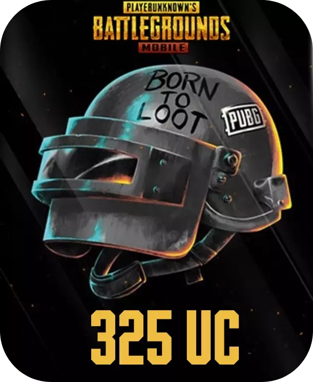 Pubg Mobile 325 UC ⭐⭐⭐⭐⭐