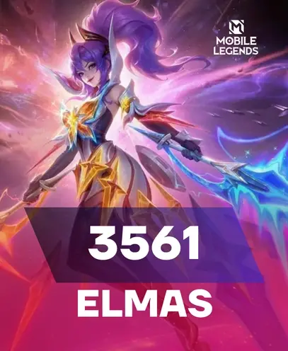 Mobile Legends 3561 Elmas
