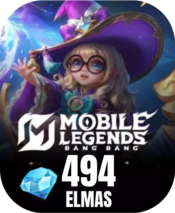 Mobile Legends 494 Elmas ⭐⭐⭐⭐⭐