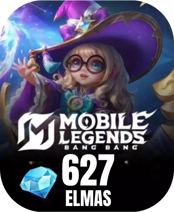 Mobile Legends 627 Elmas ⭐⭐⭐⭐⭐