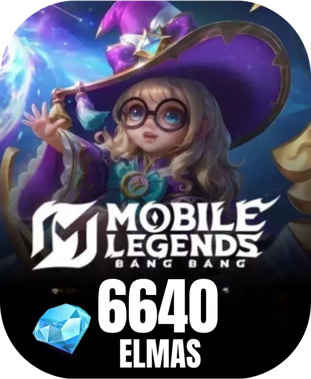 Mobile Legends  6640 Elmas ⭐⭐⭐⭐⭐