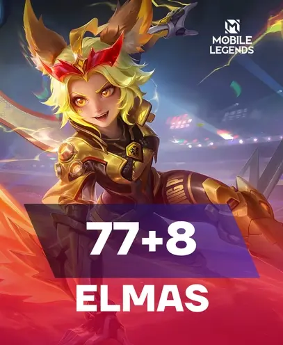 Mobile Legends 77 + 8 Elmas