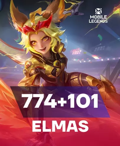 Mobile Legends 774 + 101 Elmas