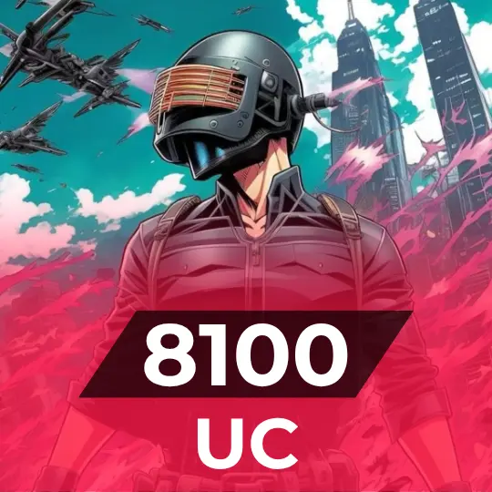 PUBG Mobile 8100 UC