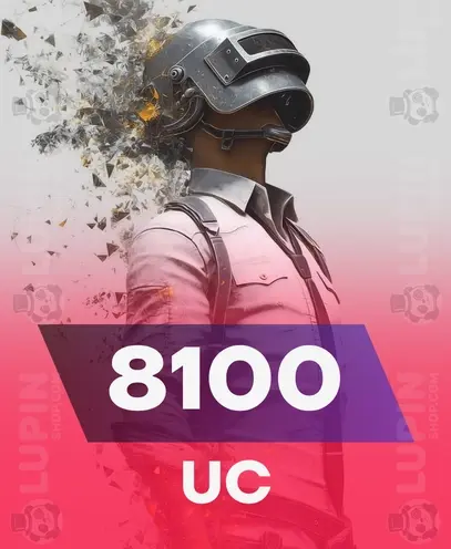 PUBG Mobile 8100 UC