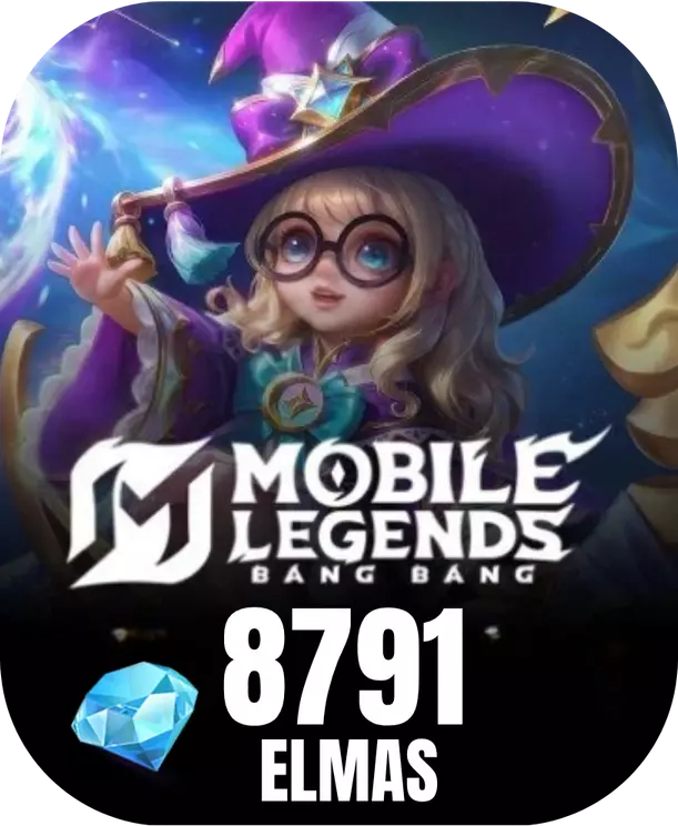 Mobile Legends  8791 Elmas ⭐⭐⭐⭐⭐