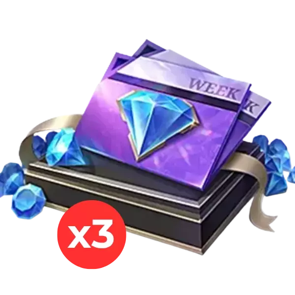 Mobile Legends 3x Haftalık Elmas Paketi TR