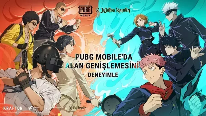 PUBG Mobile x Jujutsu Kaisen İş Birliği