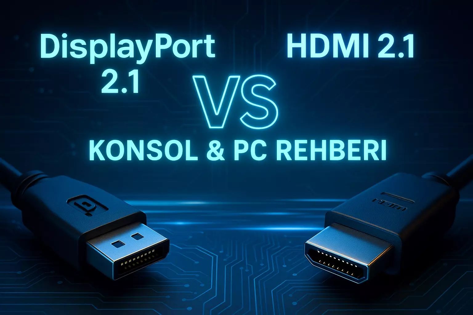 DisplayPort 2.1 vs HDMI 2.1: Konsol & PC Rehberi