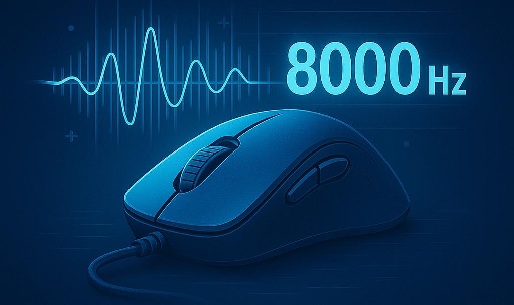 8K Polling Mouse: 8000 Hz’in Gerçek Oyun Etkisi
