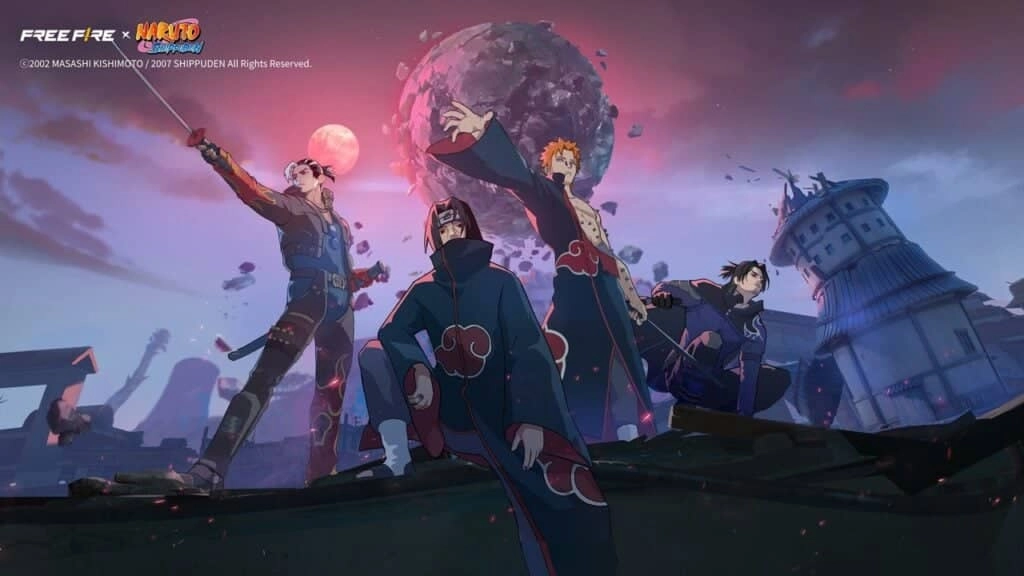 Free Fire x Naruto : "Ninja War" İş Birliği