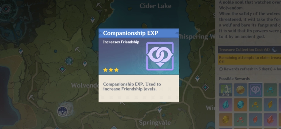 Genshin Impact Friendship EXP Hızlandırma