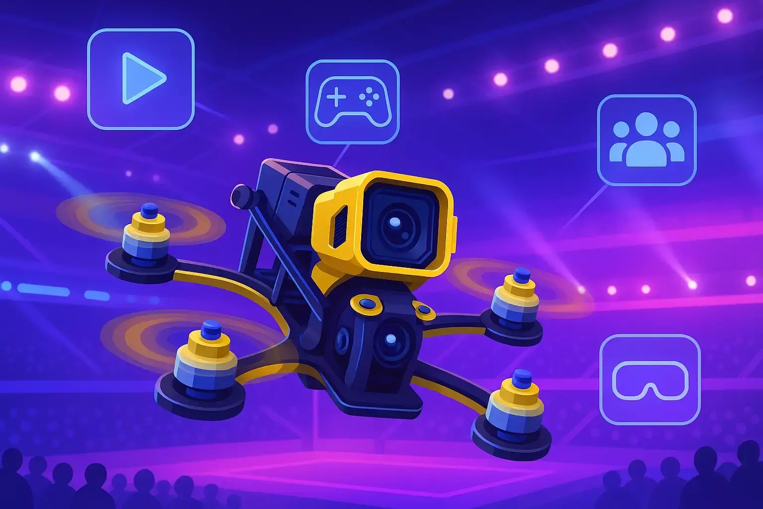 Drone ile Oyun Yayıncılığı: E-Spor’da Yeni Teknoloji