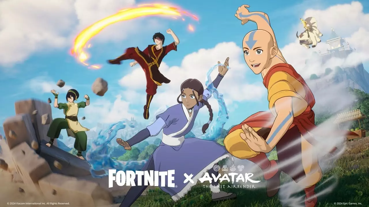Fortnite x Avatar: Katara, Toph ve Zuko Geliyor