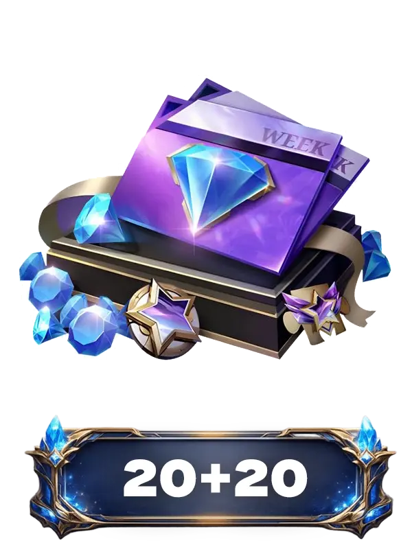 Mobile Legends Bang Bang 20 + 20 Tek Seferlik Elmas