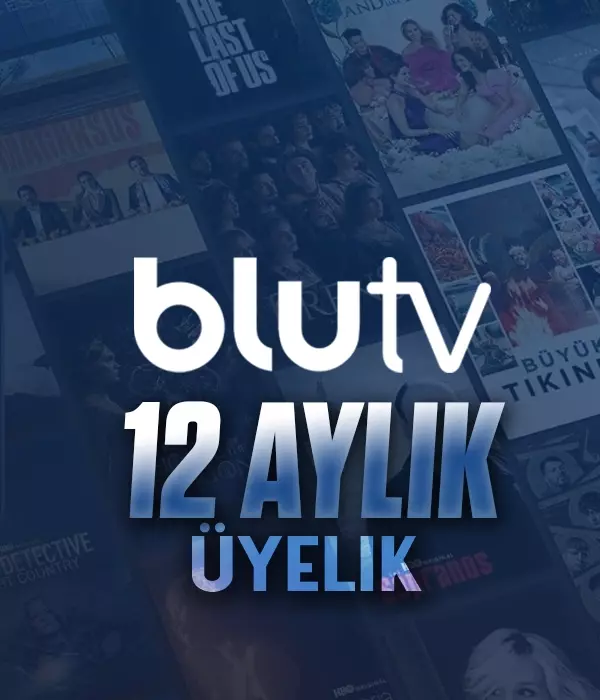 BluTV 12 Aylık Üyelik
