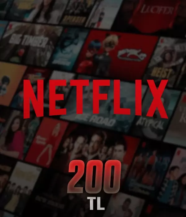 Netflix 200 TL Hediye Kartı