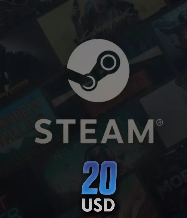 20 USD Steam Cüzdan Kodu