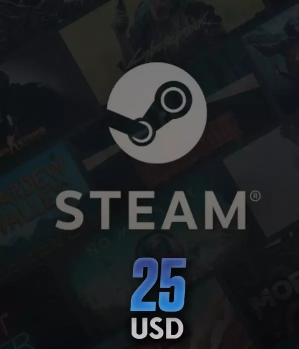 25 USD Steam Cüzdan Kodu