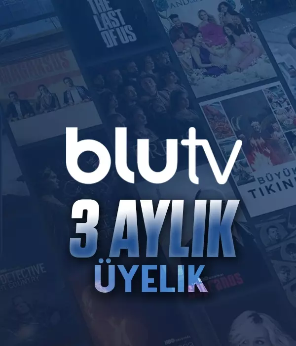 BluTV 3 Aylık Üyelik