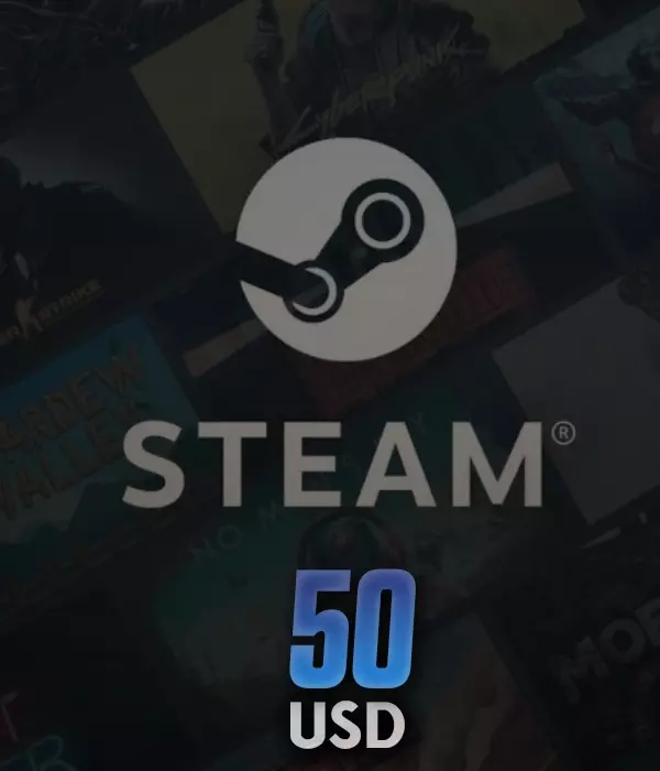 50 USD Steam Cüzdan Kodu