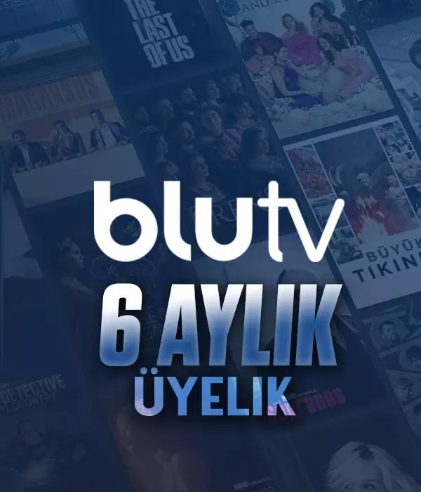 BluTV 6 Aylık Üyelik