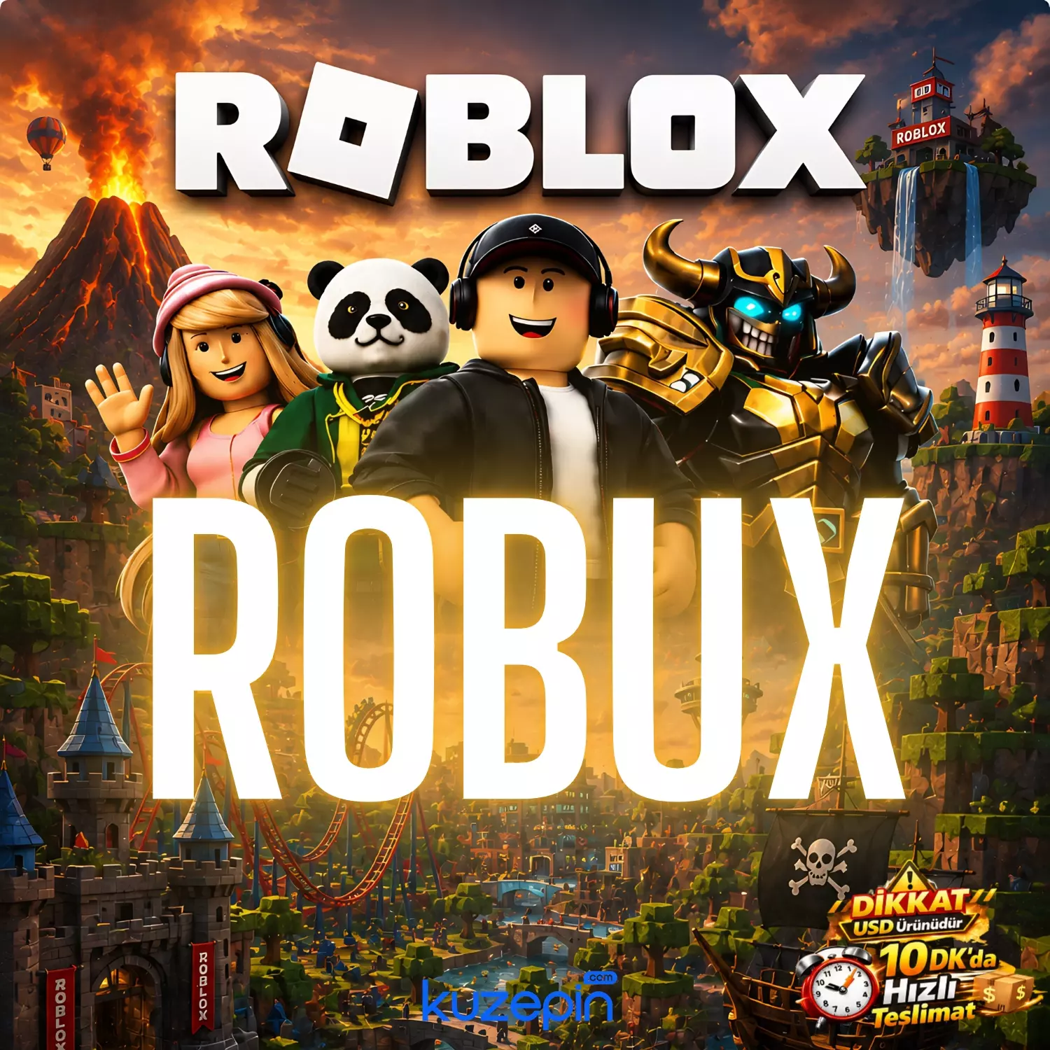 Roblox Robux Kuzepin