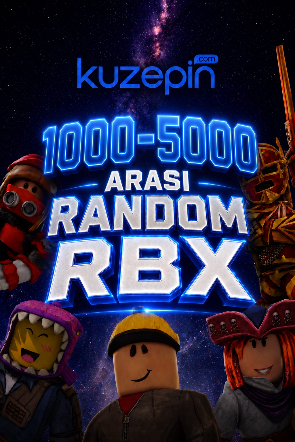 1000-5000 Arası Random RBX USD