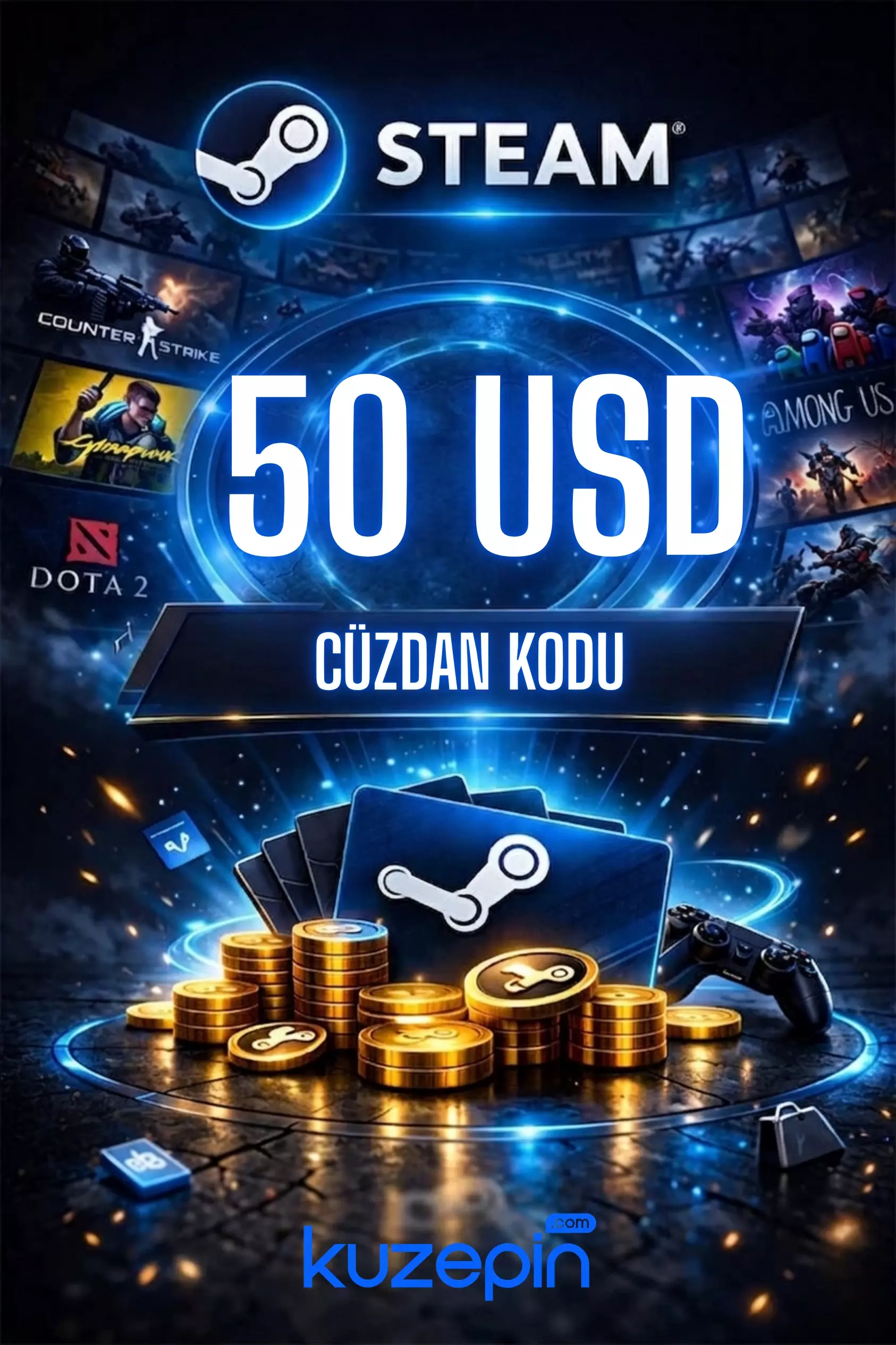 Steam Gift Card 50 USD