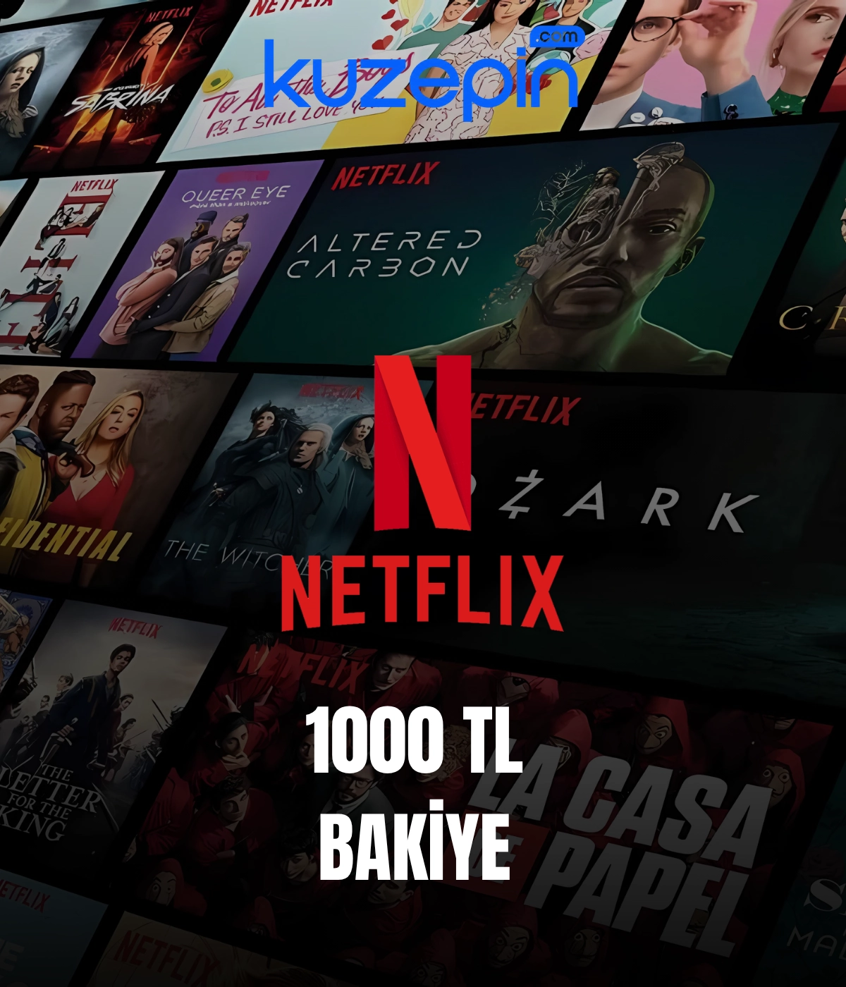 Netflix Hediye Kart 1000 TL