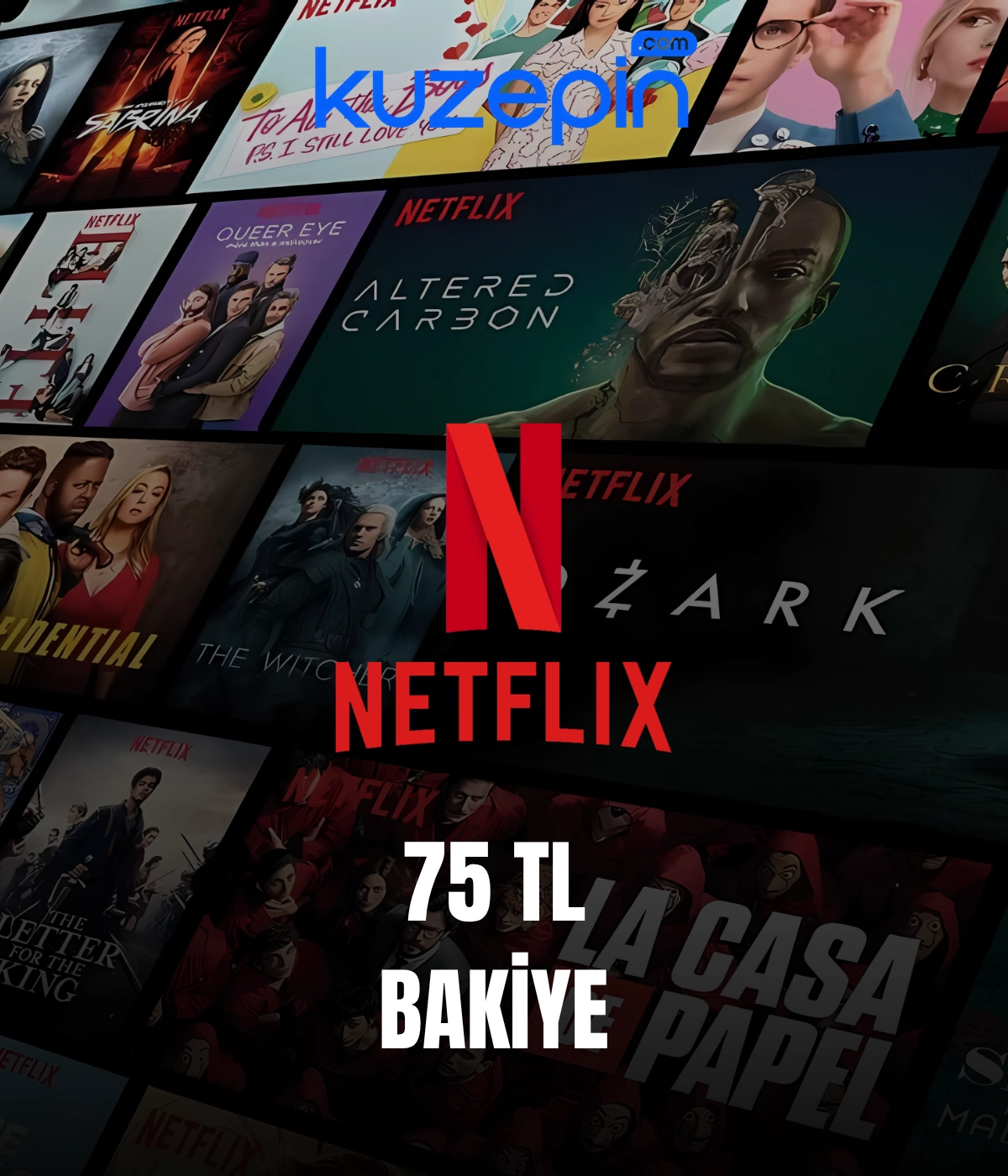 Netflix Hediye Kart 75 TL