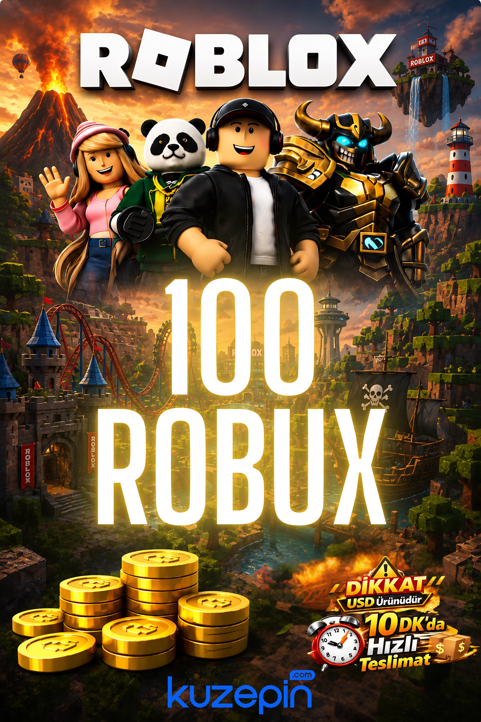 Roblox 100 Robux USD