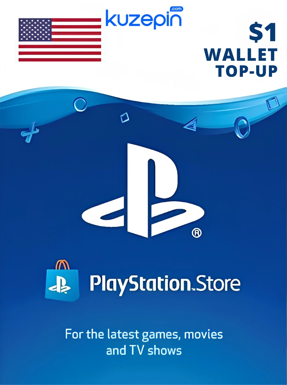 Playstation Network Usa 1 USD Gift Card Psn Dolar Hediye Kartı - United States