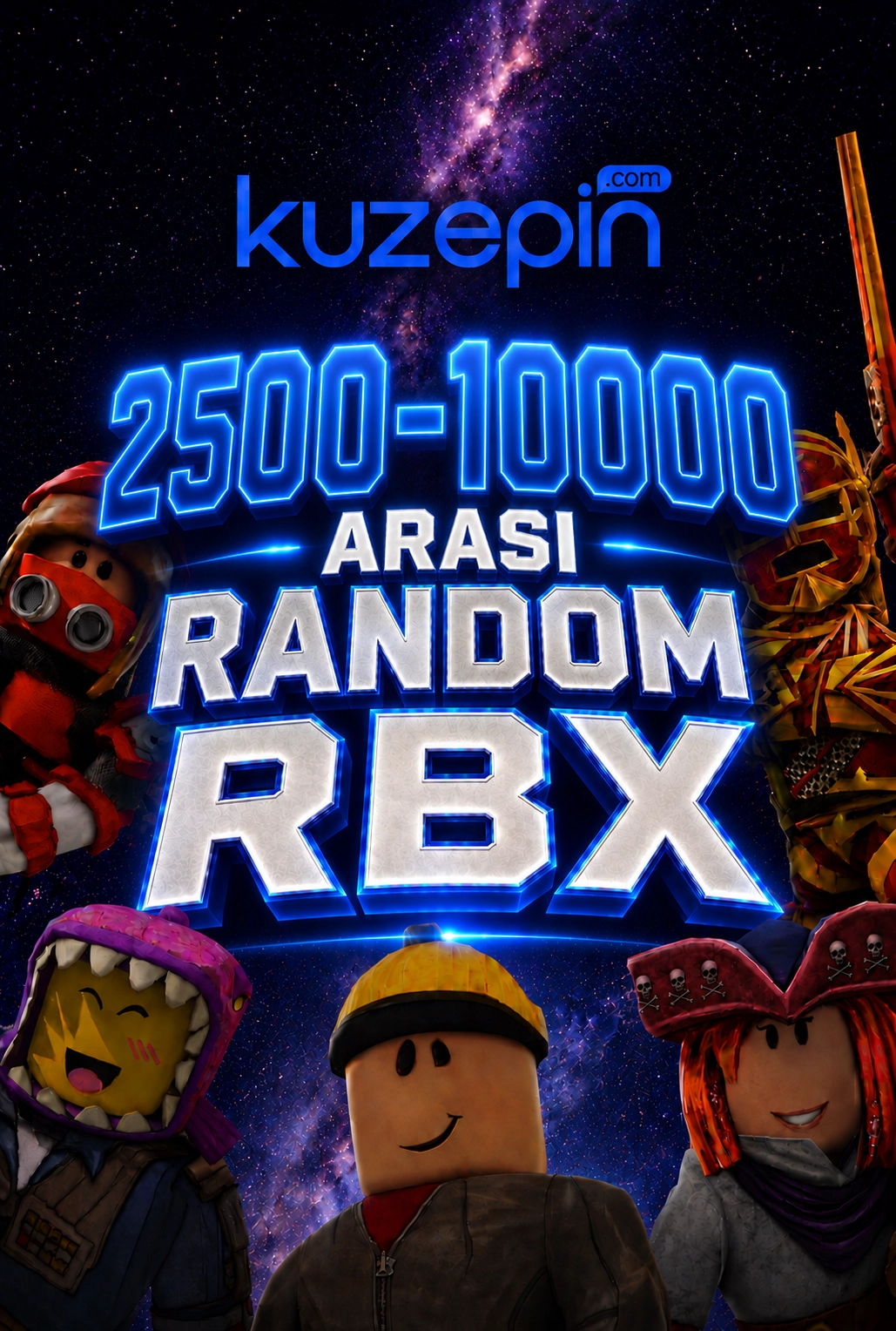 2500-10000 Arası Random RBX USD