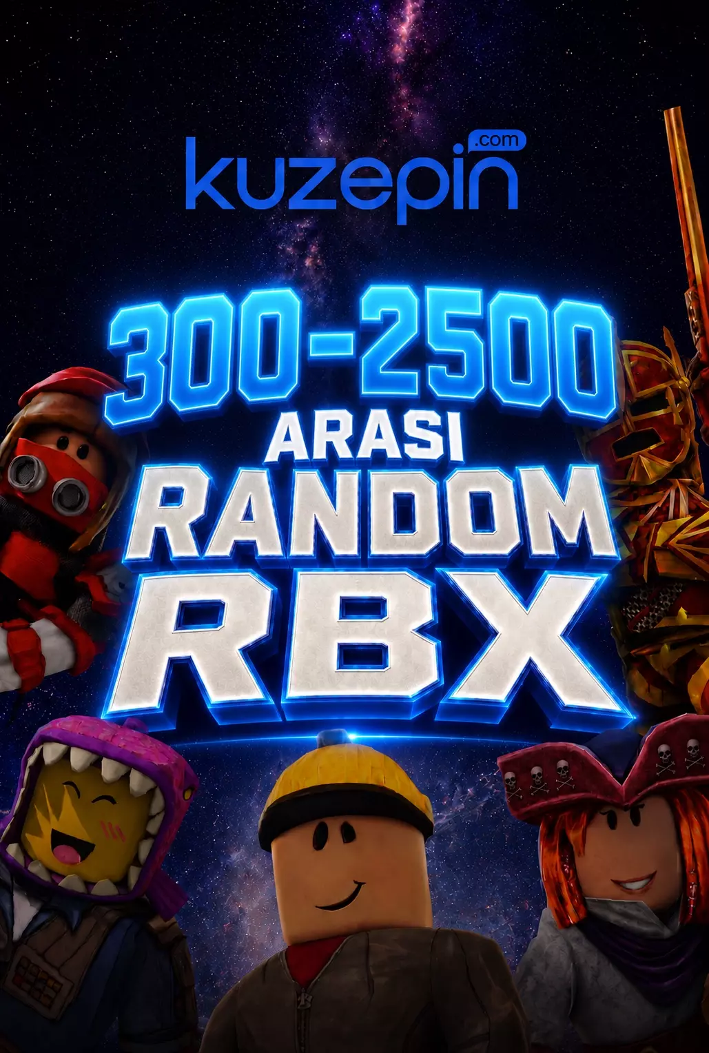 300-2500 Arası  Random RBX USD
