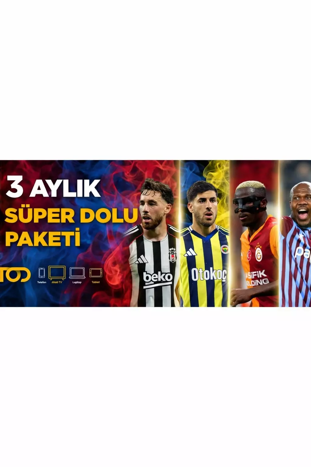 TOD TV Todlar 3 Aylık Süper Dolu Paketis (Web + Cep + Tablet + Smart Tv)