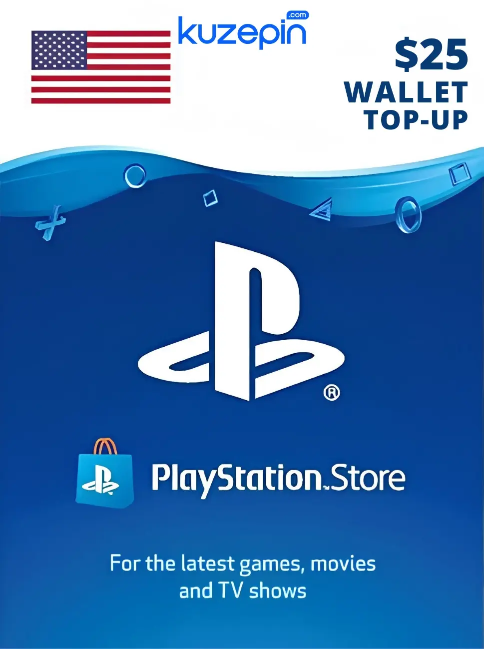 Playstation Network Usa 25 USD Gift Card Psn Dolar Hediye Kartı - United States